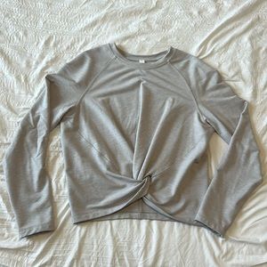 lululemon athletica Gray Long Sleeve Top